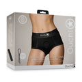 Ouch! Vibrating Strap-on Brief Black XS/S - Fantasies Boutique