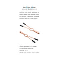 Selopa Beaded Nipple Clamps Stainless Steel Rose Gold - Fantasies Boutique