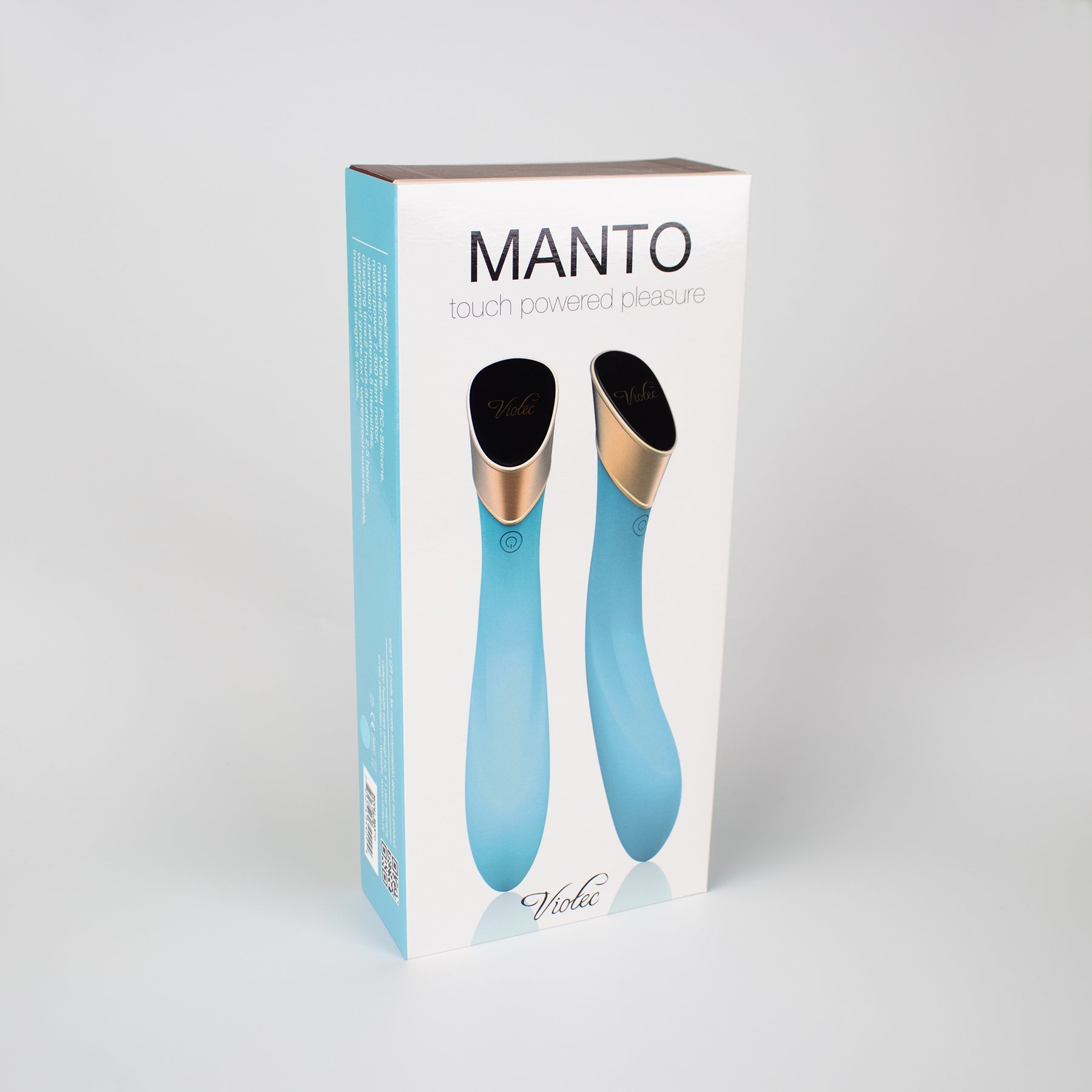 Manto Touch Panel G-Spot Vibrator Blue - Fantasies Boutique