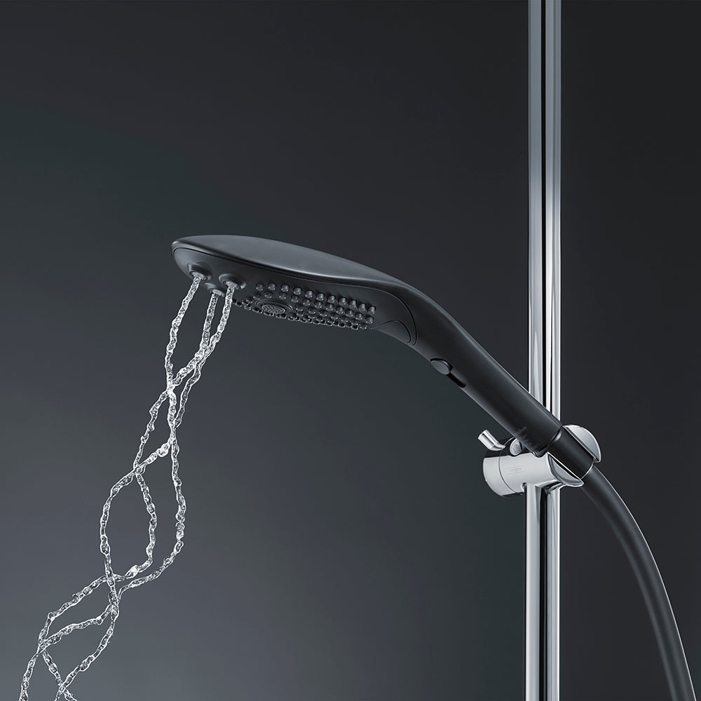 Womanizer Wave Shower Head Masturbator Black - Fantasies Boutique