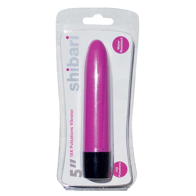 10X Pulsations Vibrator 5in Pink - Fantasies Boutique