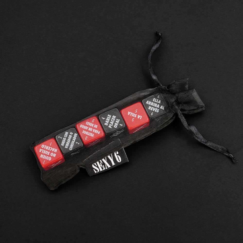 Sexy 6 Dice Game Sex Edition Spanish