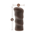 Hot Chocolate Nicole's Rear Anal Stroker Brown - Fantasies Boutique