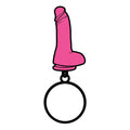 Sex Toy Keychain Pink Dildo - Fantasies Boutique