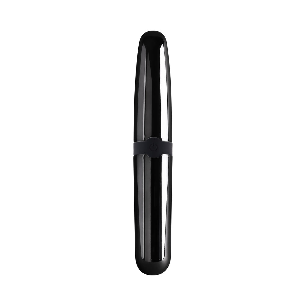 Selopa Buzz Buddy Rechargeable Vibe Silicone Black Chrome