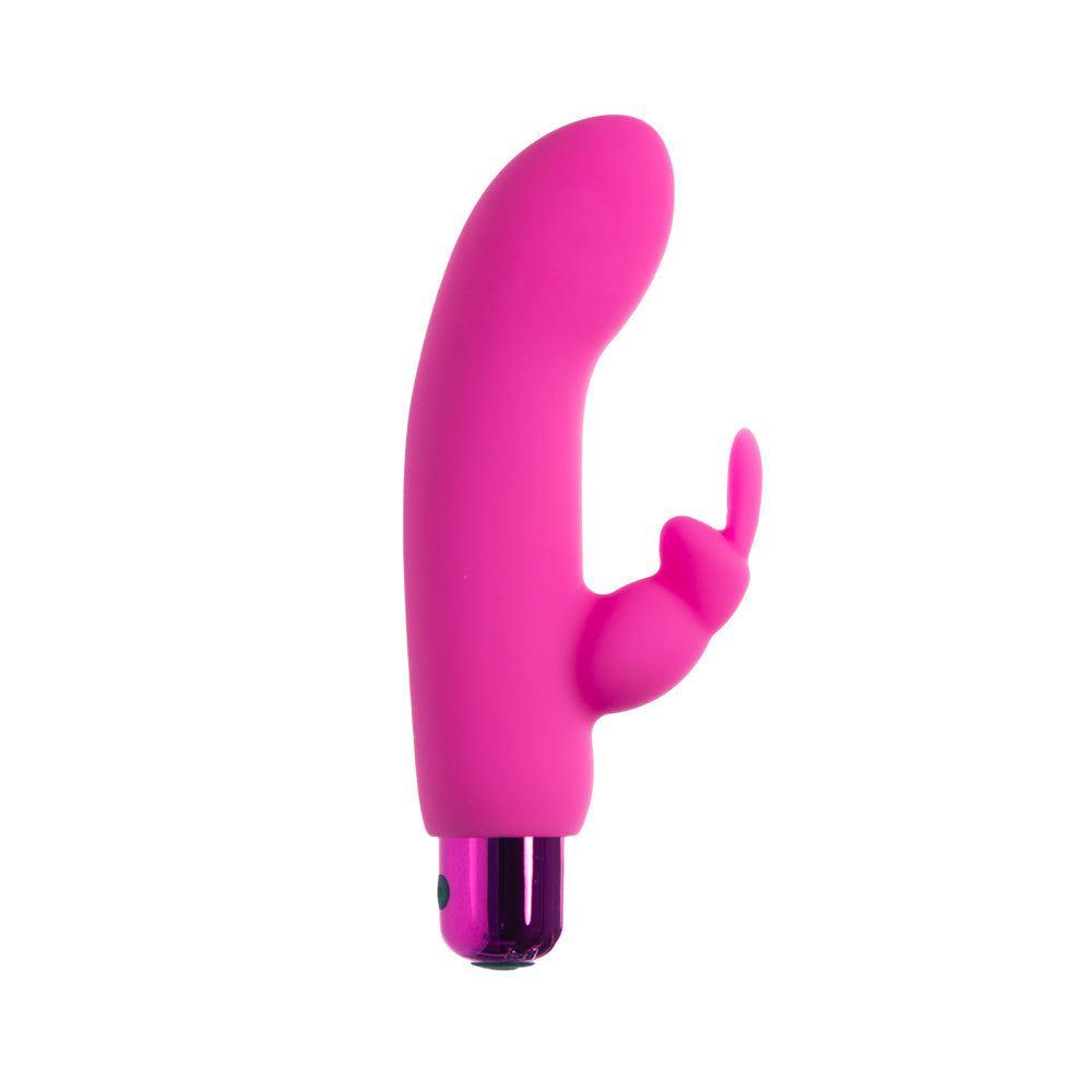 Powerbullet Alice's Bunny Rechargeable Bullet Vibrator with Silicone Rabbit Sleeve Pink - Fantasies Boutique