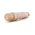 Dr. Skin Vibe 1 Realistic 9 in. Vibrating Dildo Beige - Fantasies Boutique