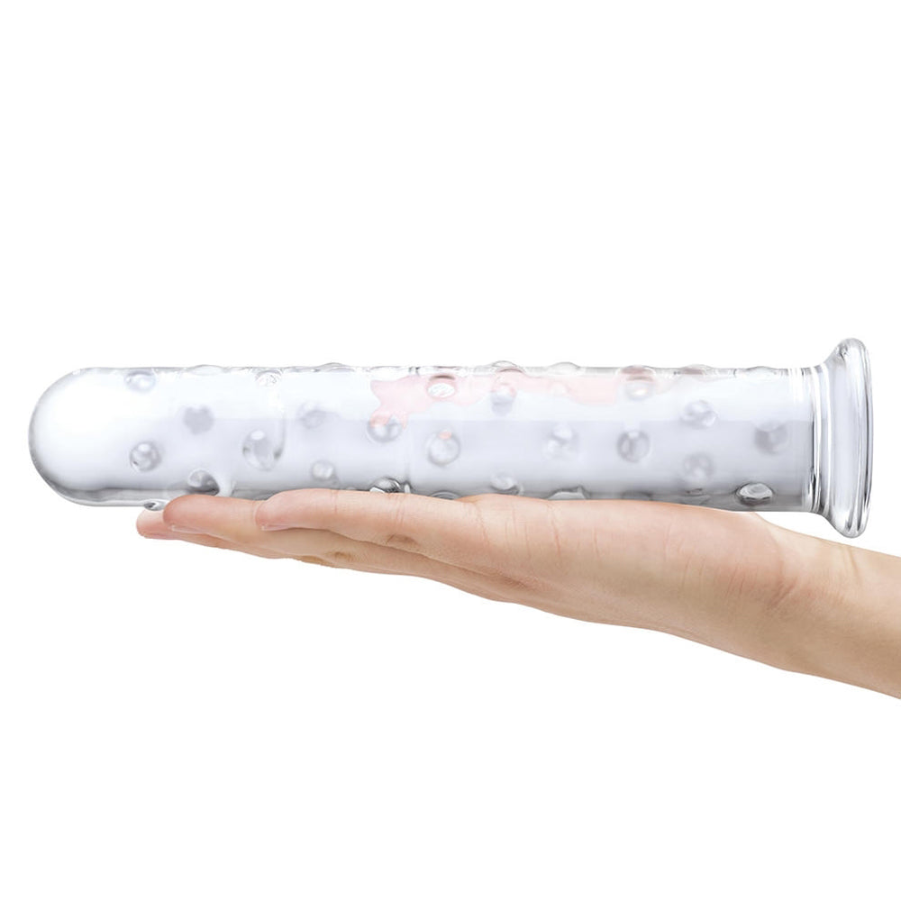Glas 10 in. Extra Large Glass Dildo - Fantasies Boutique