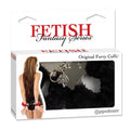 Fetish Fantasy Series Original Furry Cuffs Black - Fantasies Boutique