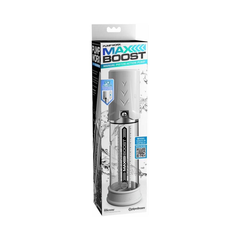 Pump Worx Max Boost White - Fantasies Boutique