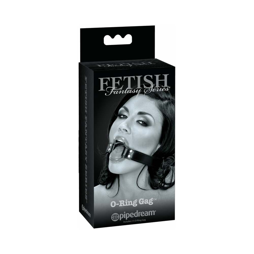 Fetish Fantasy Series Limited Edition Adjustable O-Ring Gag Black - Fantasies Boutique