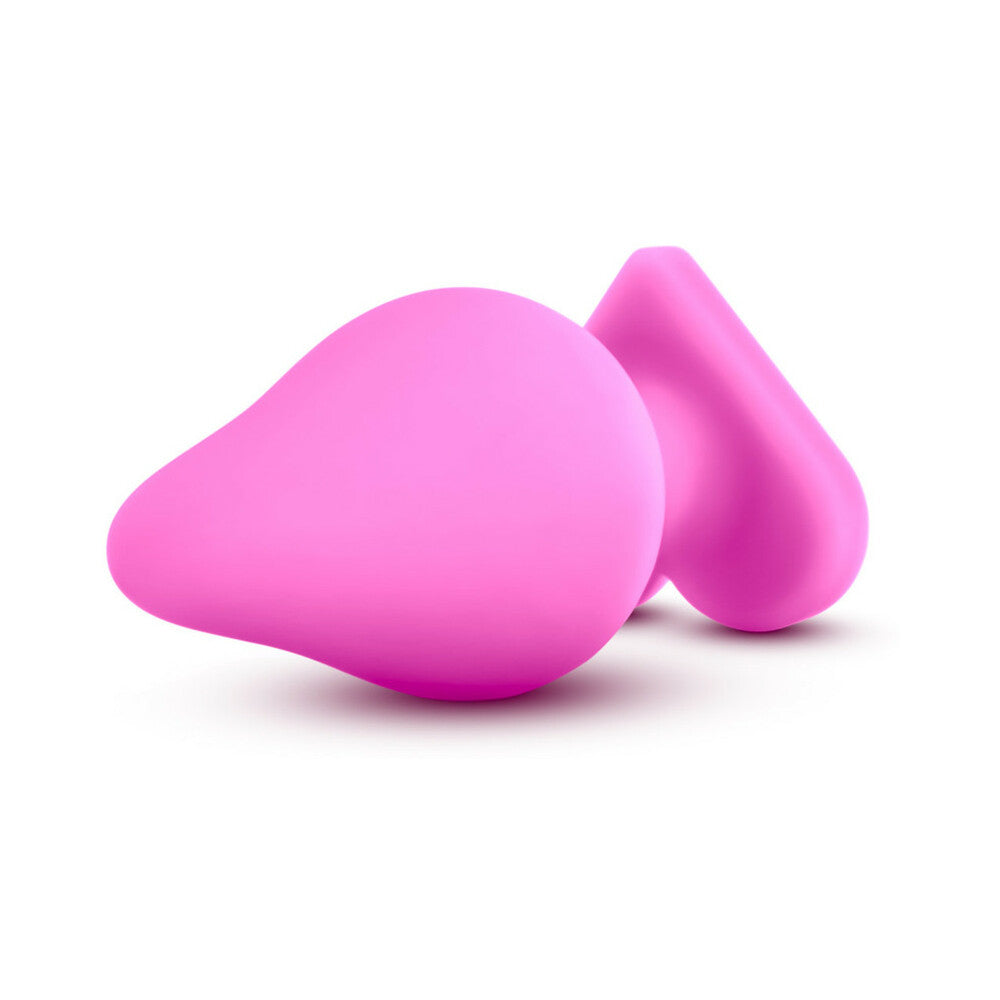 Blush Play with Me Naughty Candy Hearts 'Be Mine' Anal Plug Pink - Fantasies Boutique