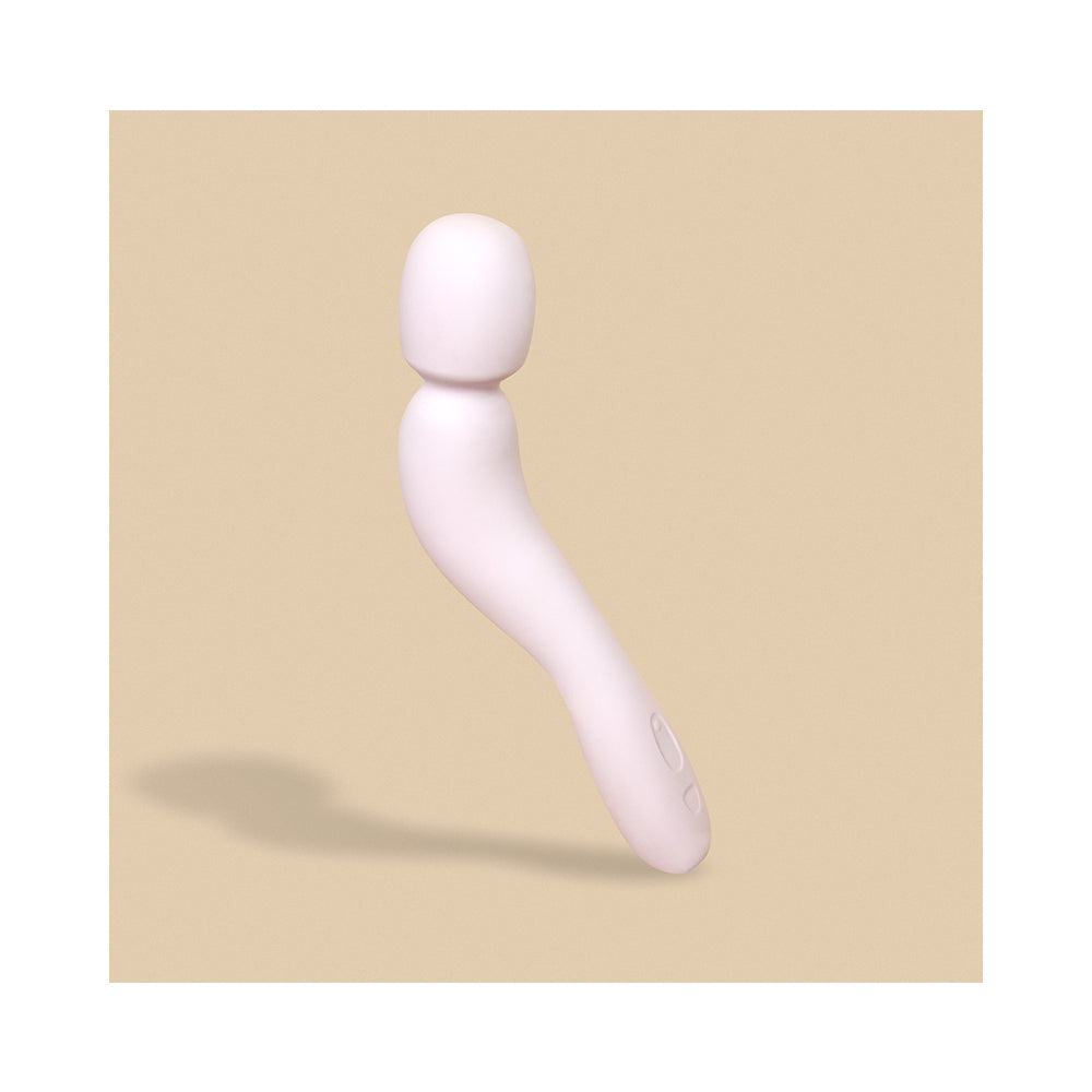 Dame Com Rechargeable Silicone Wand Vibrator Quartz - Fantasies Boutique