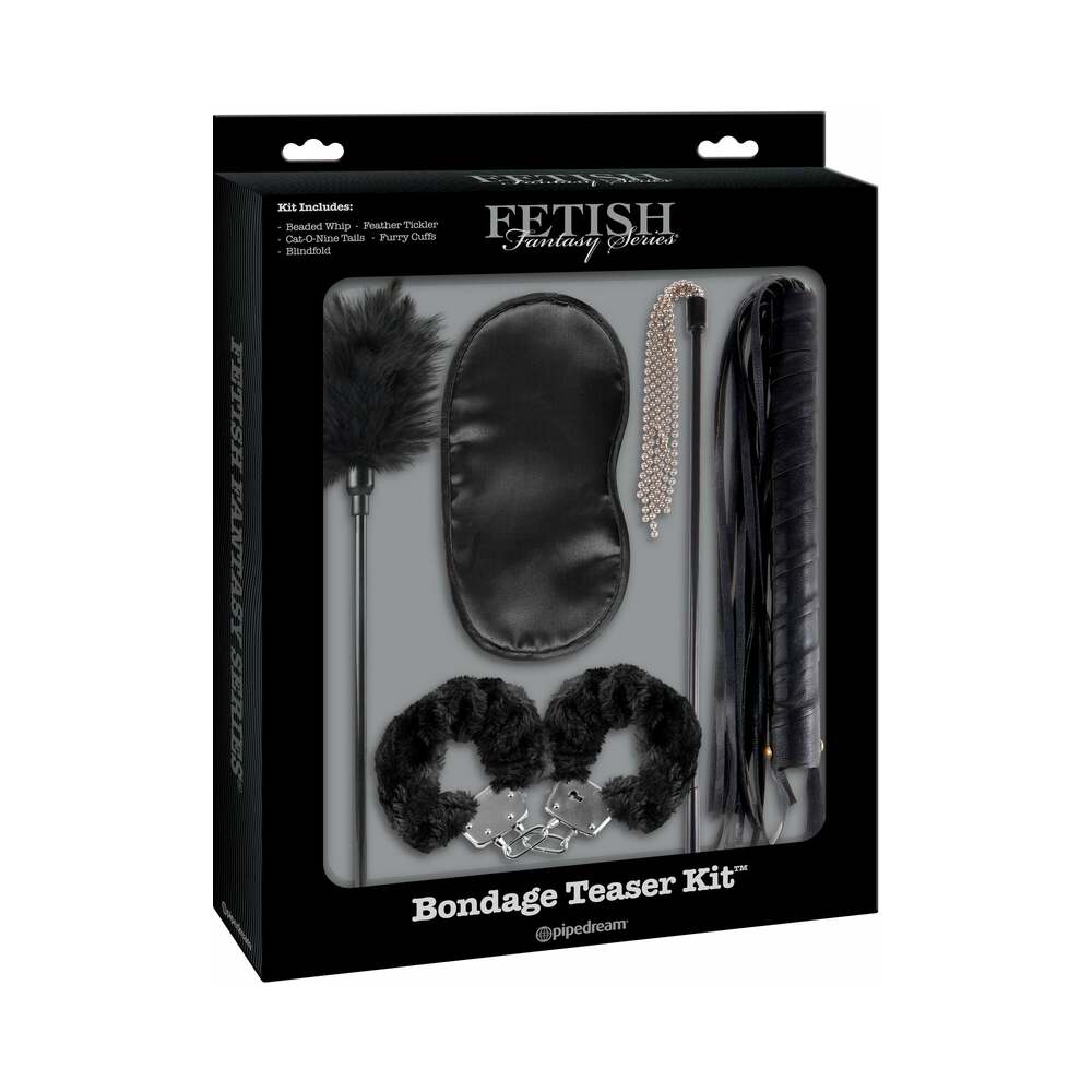 Fetish Fantasy Series 5-Piece Bondage Teaser Kit Black - Fantasies Boutique