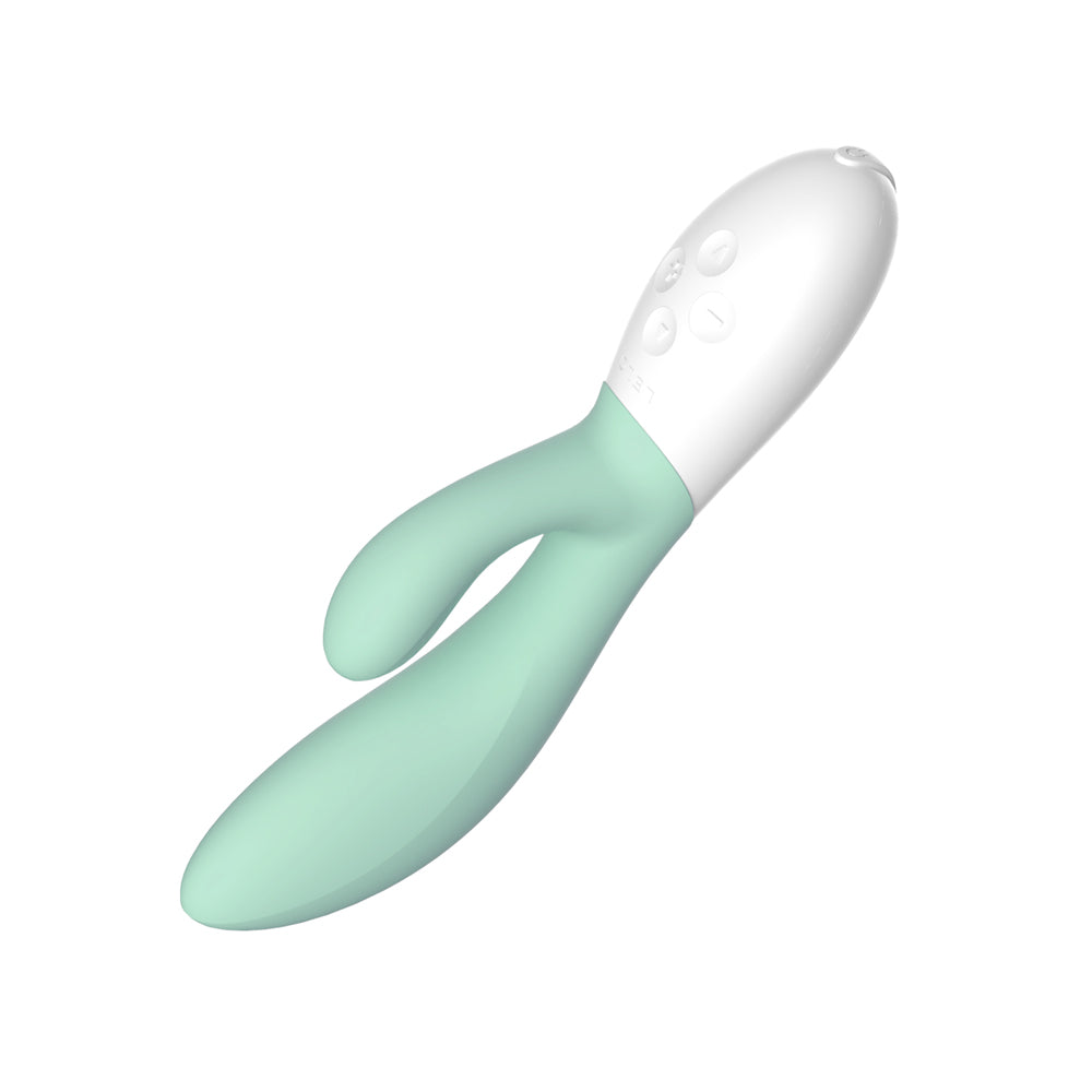 LELO INA 3 Rechargeable Dual Stimulator Seaweed - Fantasies Boutique