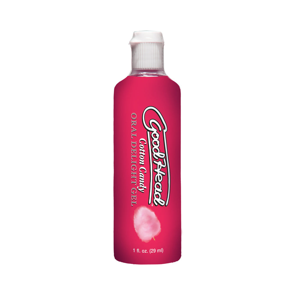GoodHead Oral Delight Gel Cotton Candy 1 oz. - Fantasies Boutique