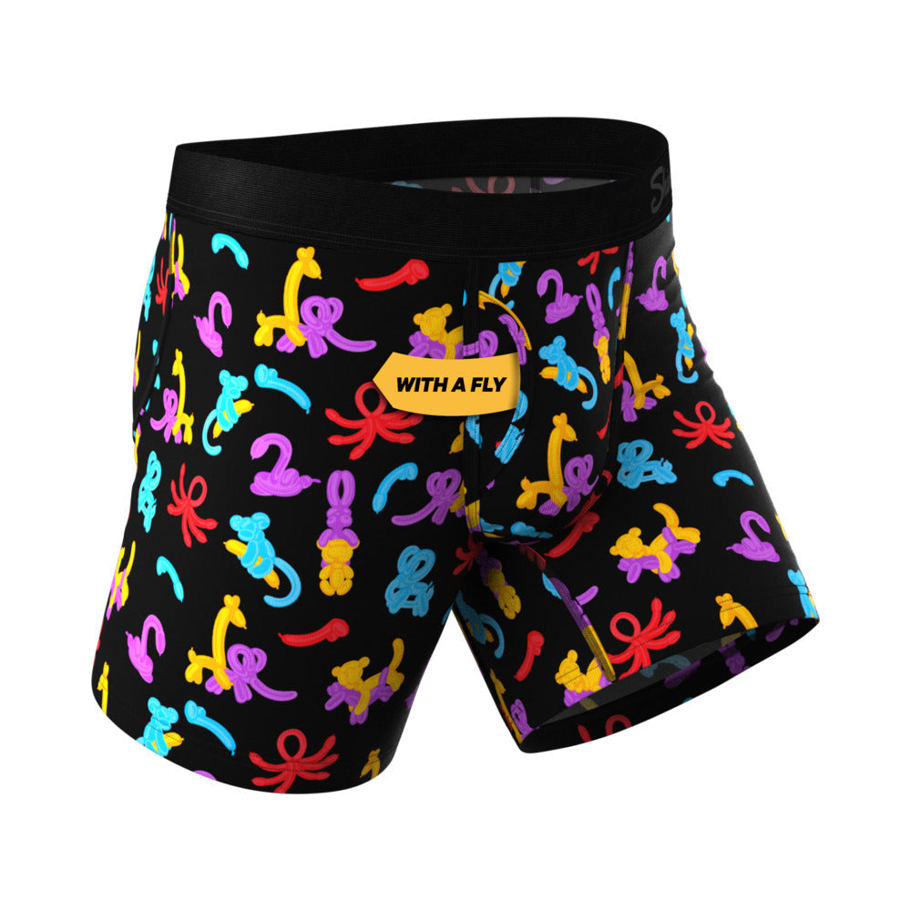 Shinesty The Knot Tonights Balloon Animal Ball Hammock Pouch Underwear with Fly M