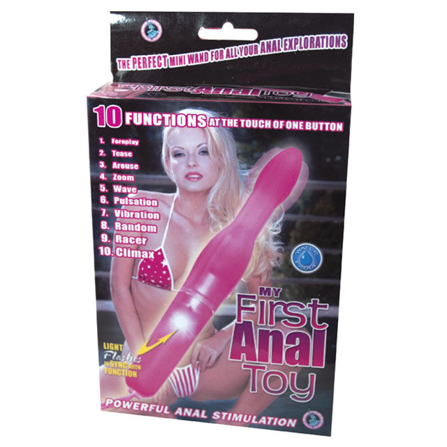 My First Anal Toy Multispeed Waterproof (Pink) - Fantasies Boutique