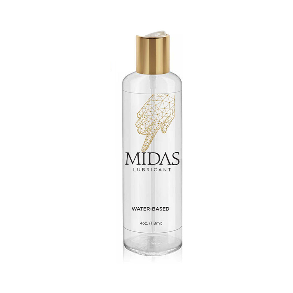 Midas Water-Based Personal Lubricant 4 oz. - Fantasies Boutique