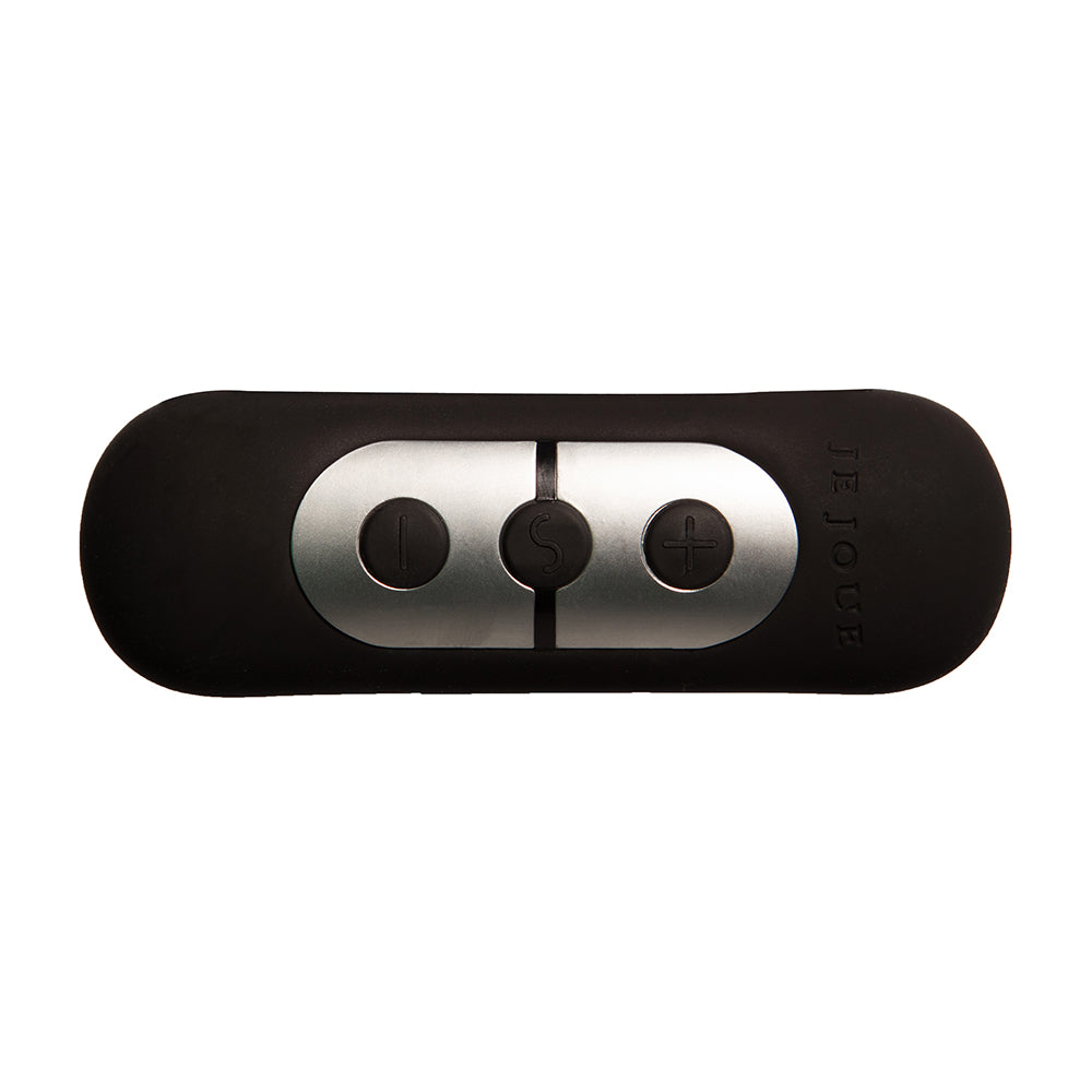 Je Joue Egon Vibrating Butt Plug Black - Fantasies Boutique