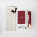 Tethys Touch Panel G-Spot Vibrator Wine Red - Fantasies Boutique