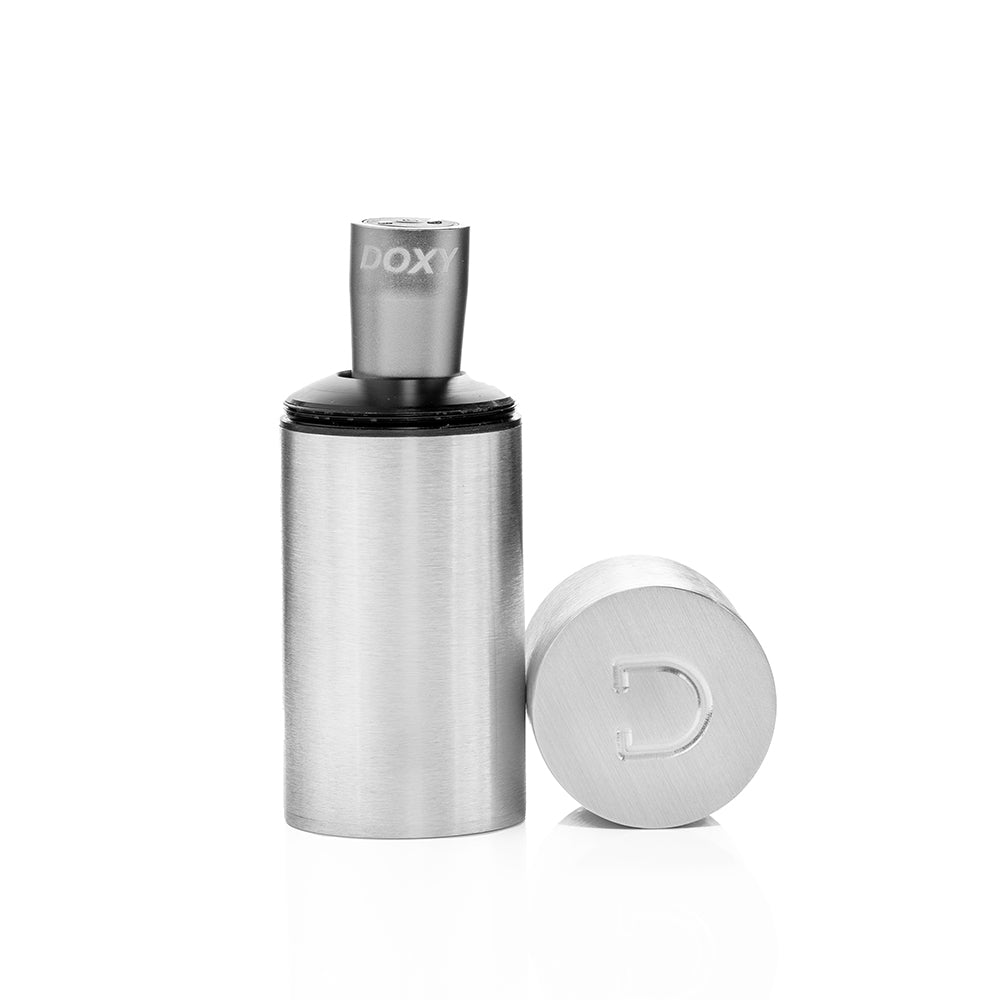 Doxy Bullet Rechargeable Vibrator Silver - Fantasies Boutique