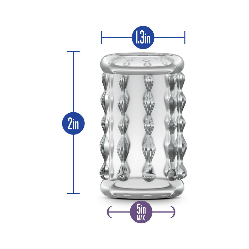 Blush Stay Hard Cock Sleeve 04 Penis Enhancer Clear - Fantasies Boutique