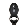 Zero Tolerance Mr. Flicker Remote-Controlled Flicking Tongue Vibrating Cockring Black - Fantasies Boutique