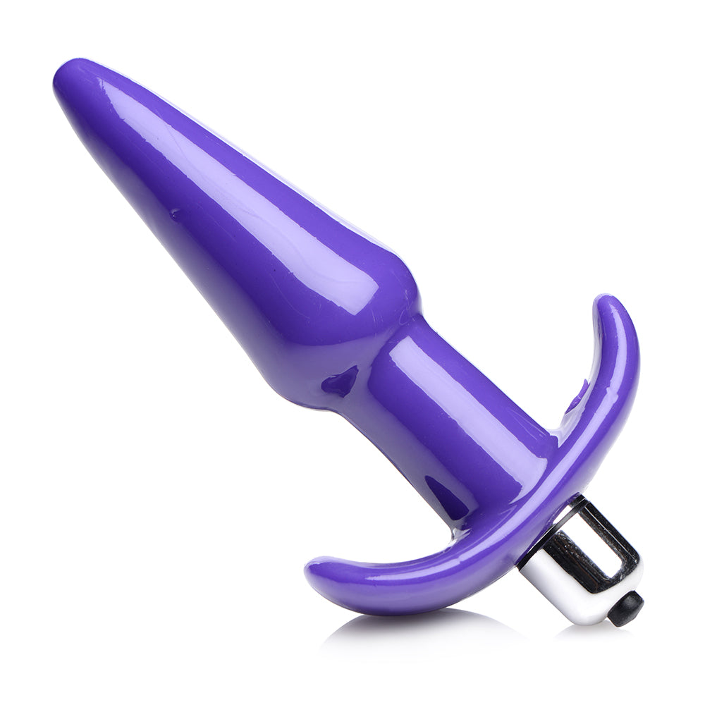 Thrilling Purple Smooth Anal Plug - Fantasies Boutique
