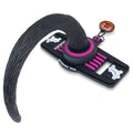 OxBalls Tail Handler Belt Strap With Pup Tail Silicone/PVC Pink - Fantasies Boutique