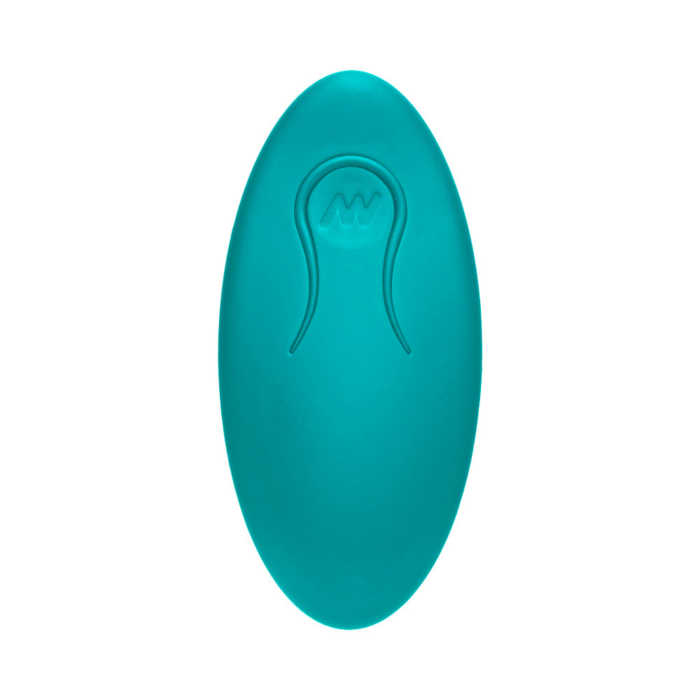 A-Play Thrust Adventurous Rechargeable Silicone Anal Plug with Remote Teal - Fantasies Boutique