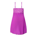 Magic Silk Butterfly Fantasies Gown & Thong Set Neon Purple S/M