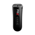 PDX Elite Moto Blower Rechargeable Thrusting Vibrating Suction Masturbator Clear/Black - Fantasies Boutique