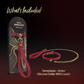 Temptasia Ardor Collar & Leash Red