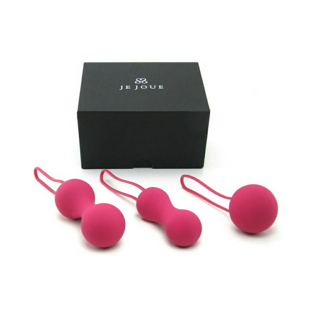 Je Joue Ami Silicone Kegel Set of 3 Fuchsia - Fantasies Boutique