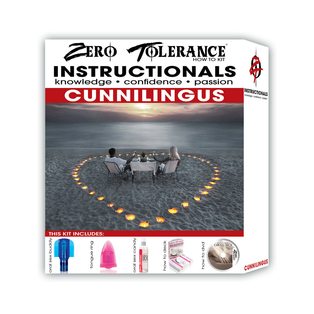 Zero Tolerance Getting & Giving Amazing Cunnilingus Instructional Card Deck - Fantasies Boutique
