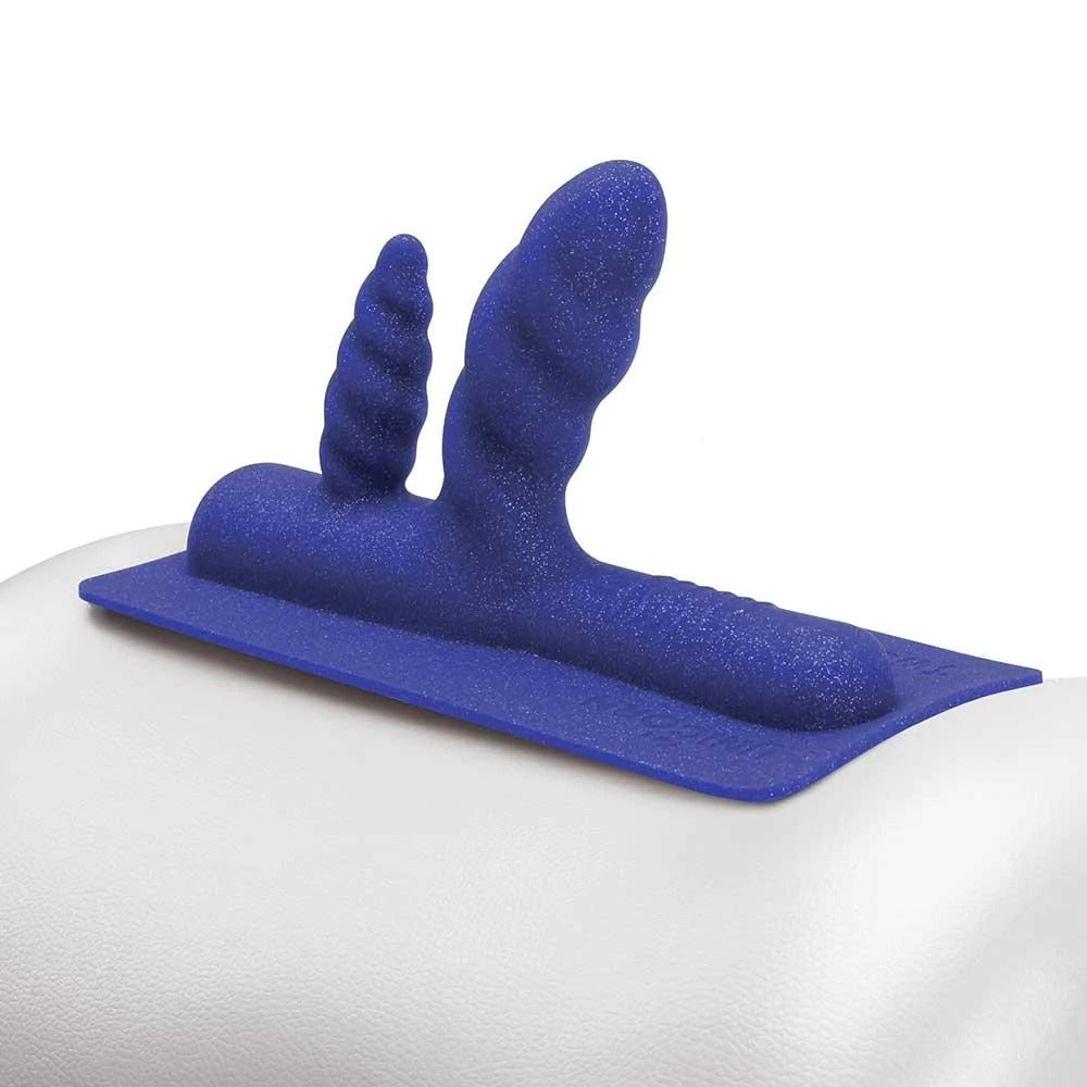 The Unicorn Two-Nicorn Textured Double Penetration Silicone Attachment - Fantasies Boutique